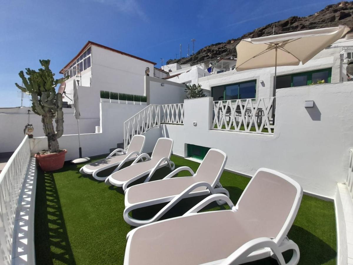 Malibu Mogan Casa Vintage - Amazing Sea/Harbour View Villa Puerto De Mogan Exteriör bild